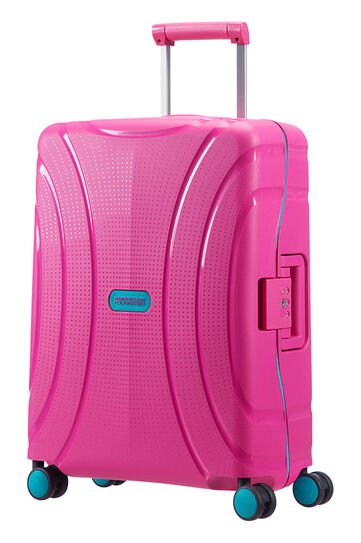 Pidgin rit geloof Lock'n'Roll Handbagage koffer met 4 wielen 55x40x20cm Summer Pink | Rolling  Luggage België