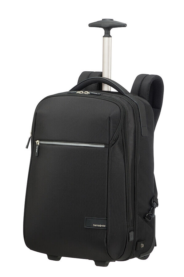 Missie het internet Wreedheid Litepoint Laptop Backpack with Wheels 17.3' Zwart | Rolling Luggage België