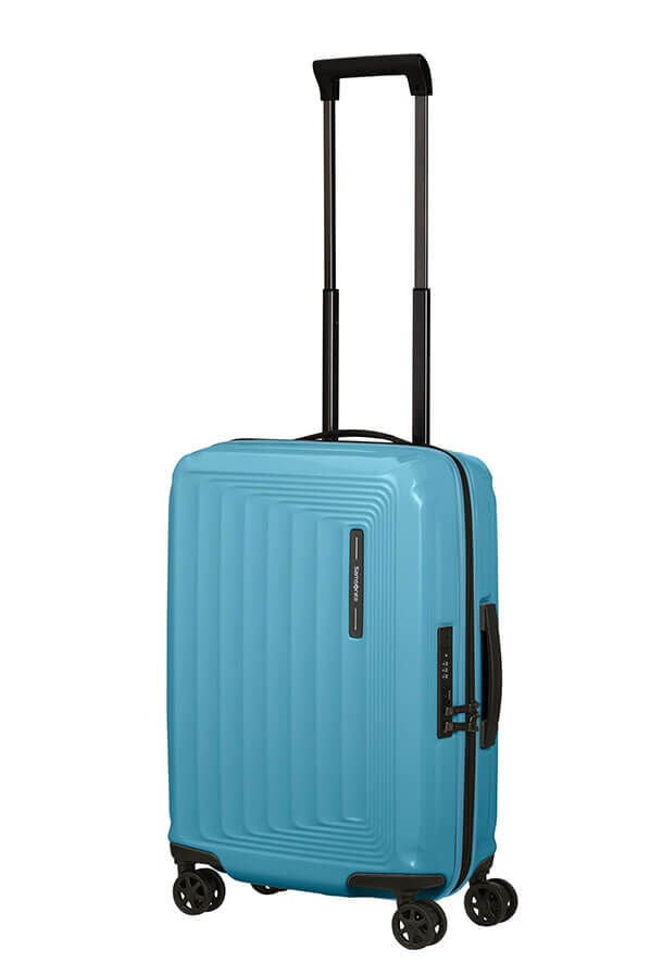 Tegenstander Reorganiseren Australië Nuon Spinner Expandable 55cm Metallic Ocean Blue | Rolling Luggage België